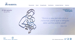 Desktop Screenshot of marista.edu.br